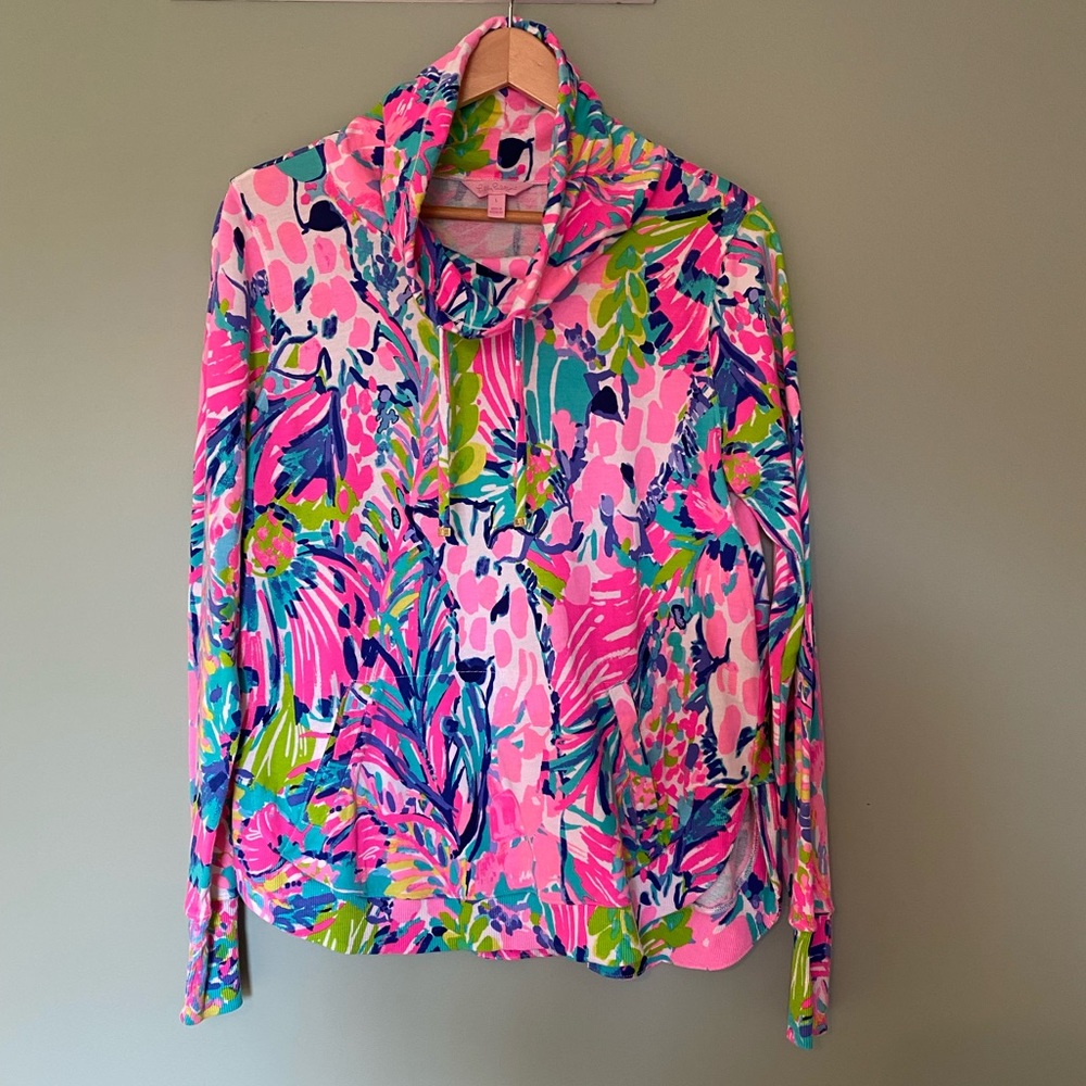 Lily Pulitzer Fletcher Pullover in Gumbo Limbo